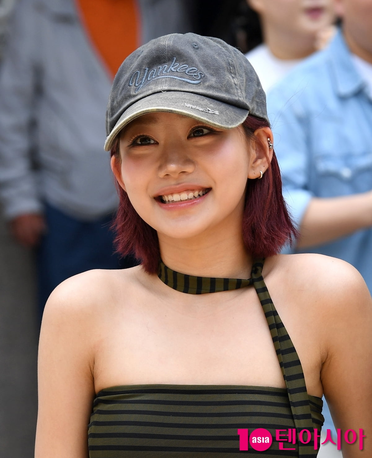 키스오브라이프 쥴리, 너무 섹시한 사전투표 복장...아찔하네[TEN포토+]