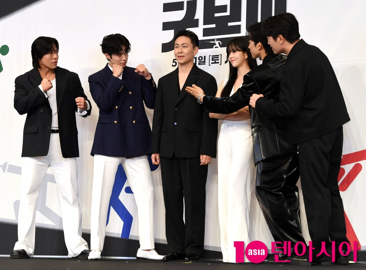 드라마 '굿보이' 주역들[TEN포토+]