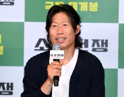 '소주전쟁' 유해진, 약간 숙취가 느껴지는 영화다[TEN포토]