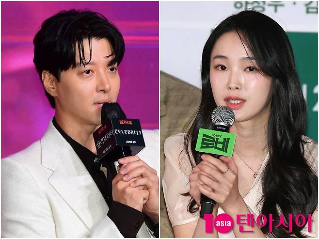 (좌)이동건, (우)강해림 / 사진=텐아시아 DB
