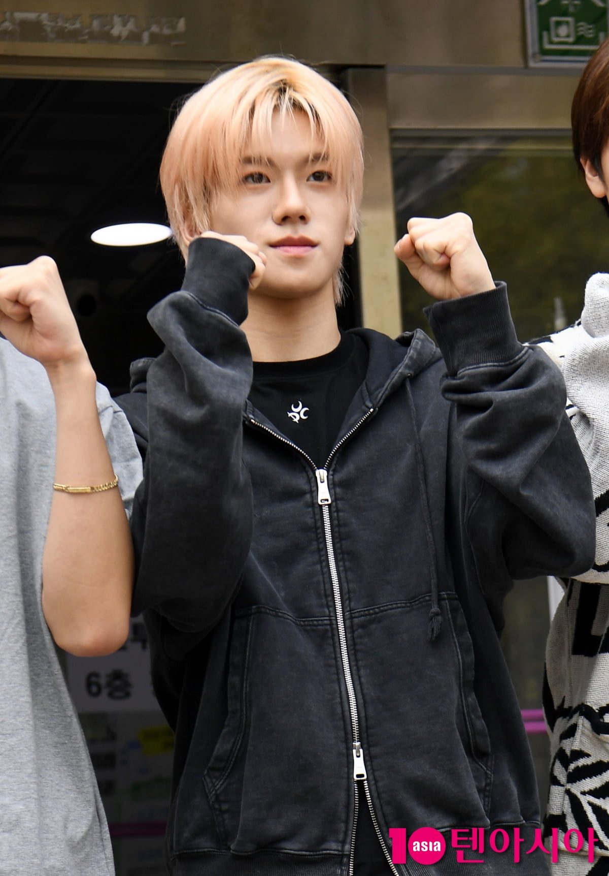 뉴비트 홍민성, 힘찬 파이팅![TEN포토]