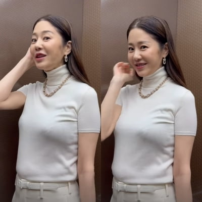 고현정, 외출에 용기 필요하다더니…카메라 들이밀자 '돌변'