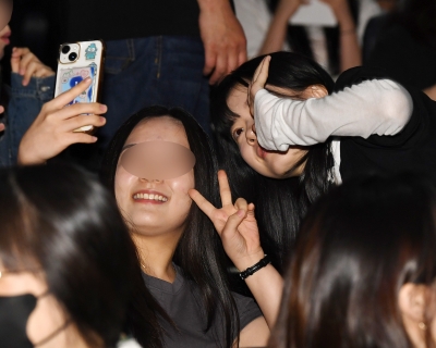 '하이파이브' 이재인, 수수한 화장에도 빛나는 미모[TEN포토+]