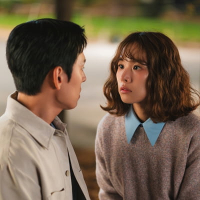 '싱글맘' 조윤희, 이혼 뒤 ♥핑크빛 찾았다…강형석과 키스 ('금주를 부탁해')