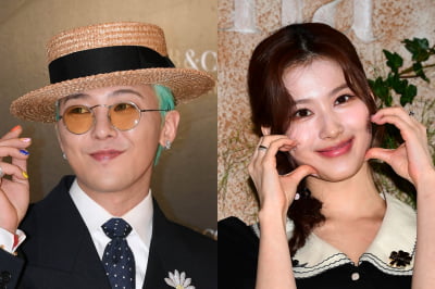 [공식] 지드래곤, 사나와 '셀프 열애설' 뒤늦은 해명…"스포 될까봐"