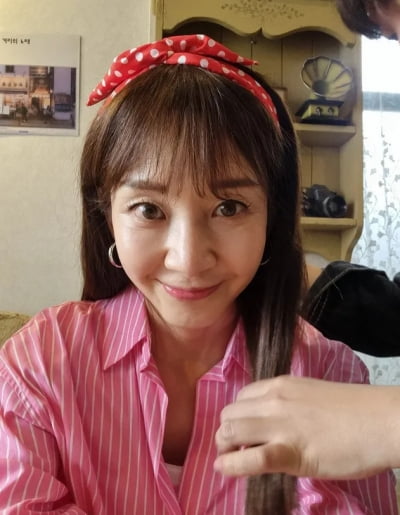 이아현, 53세에 '가발 4개' 구입한 사연…"무조건 앞머리 생머리"