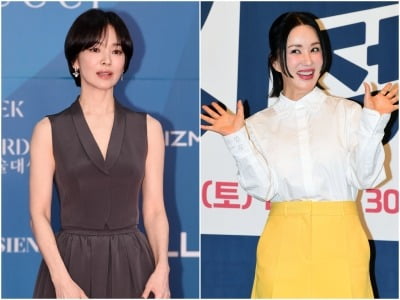 송혜교, 사업가 된 엄정화 지원사격 나섰다…고급진 선물 인증 "언니 고마워요♥"