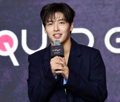 강하늘, 해병대 경례 '필승'[TEN포토+]