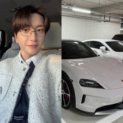 이특, 억 소리나는 포르쉐 자랑 "주행 질감 최고네…승차감도 세단 이상"