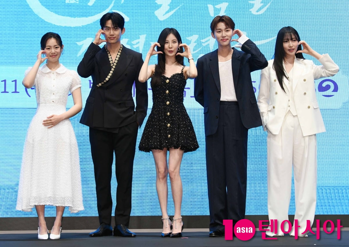 서현-옥택연-권한솔-서범준-지혜원, '남주의 첫날밤을 가져버렸다' 주역들[TEN포토+]