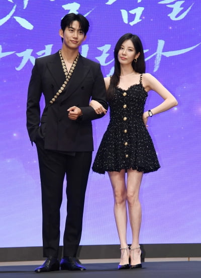 서현-옥택연, 비주얼 커플의 하트[TEN포토+]