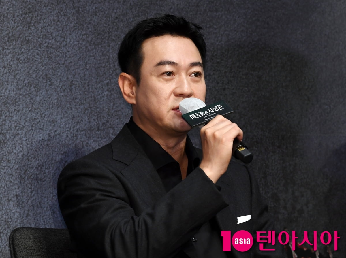 '메스를 든 사냥꾼' 박용우, "살인마 상상력으로 연기"[TEN포토]