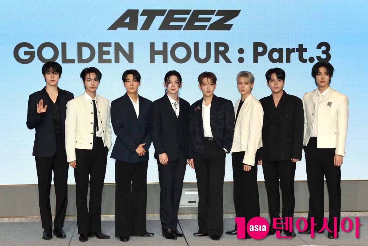 에이티즈, 미니 12집 앨범 '골든 아워 : 파트 3 기대하세요[TEN포토+]