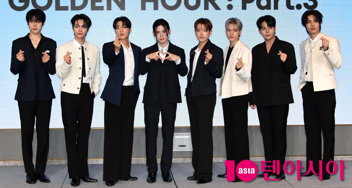 에이티즈, 미니 12집 앨범 '골든 아워 : 파트 3 기대하세요[TEN포토+]