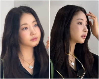 김사랑, 47세에도 통통한 볼살은 여전해…렌즈 끼고 고양이 미모