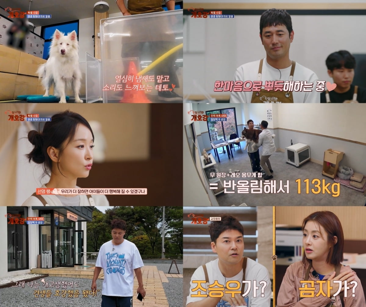 [종합] "1.5kg 감량해 113kg"…전현무, 몸무게 강제 공개했다 ('개호강')