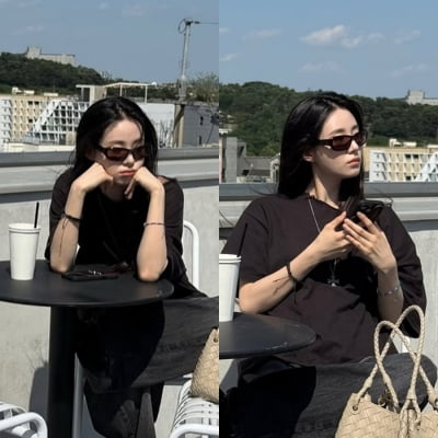 신시아, ♥열애설 이후 첫 근황…힙한데 예뻐 'MZ 추구미' 저격