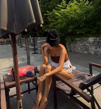 양미라, 애 둘 나온 엄마 맞음…'174cm' 우월 구릿빛 몸매