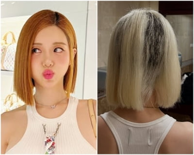 DJ소다. 2주째 잠도 못 자…탈색모 손상에 결국 '부분 삭발' 엔딩