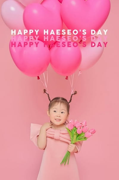김영희 딸, 어린이집 인기녀 비주얼…"A컷이 너무 많아요"