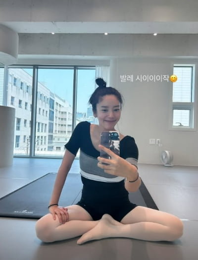 손담비, 육아맘 아침 얼굴이 왜 이래…출산 안 믿기는 '햇살 미소'