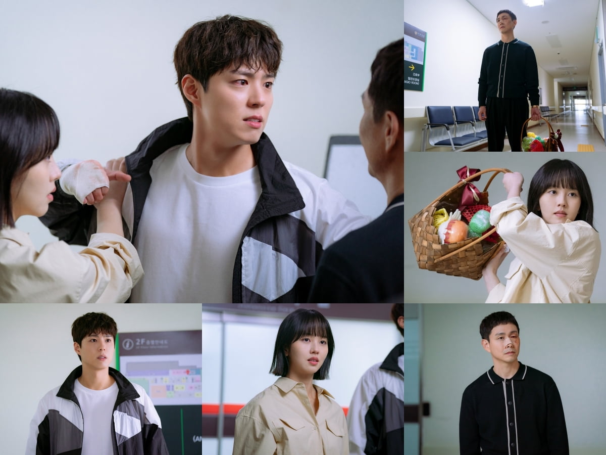 박보검, 끝내 폭발했다…뻔뻔한 오정세 병문안에 주먹 '불끈' ('굿보이')