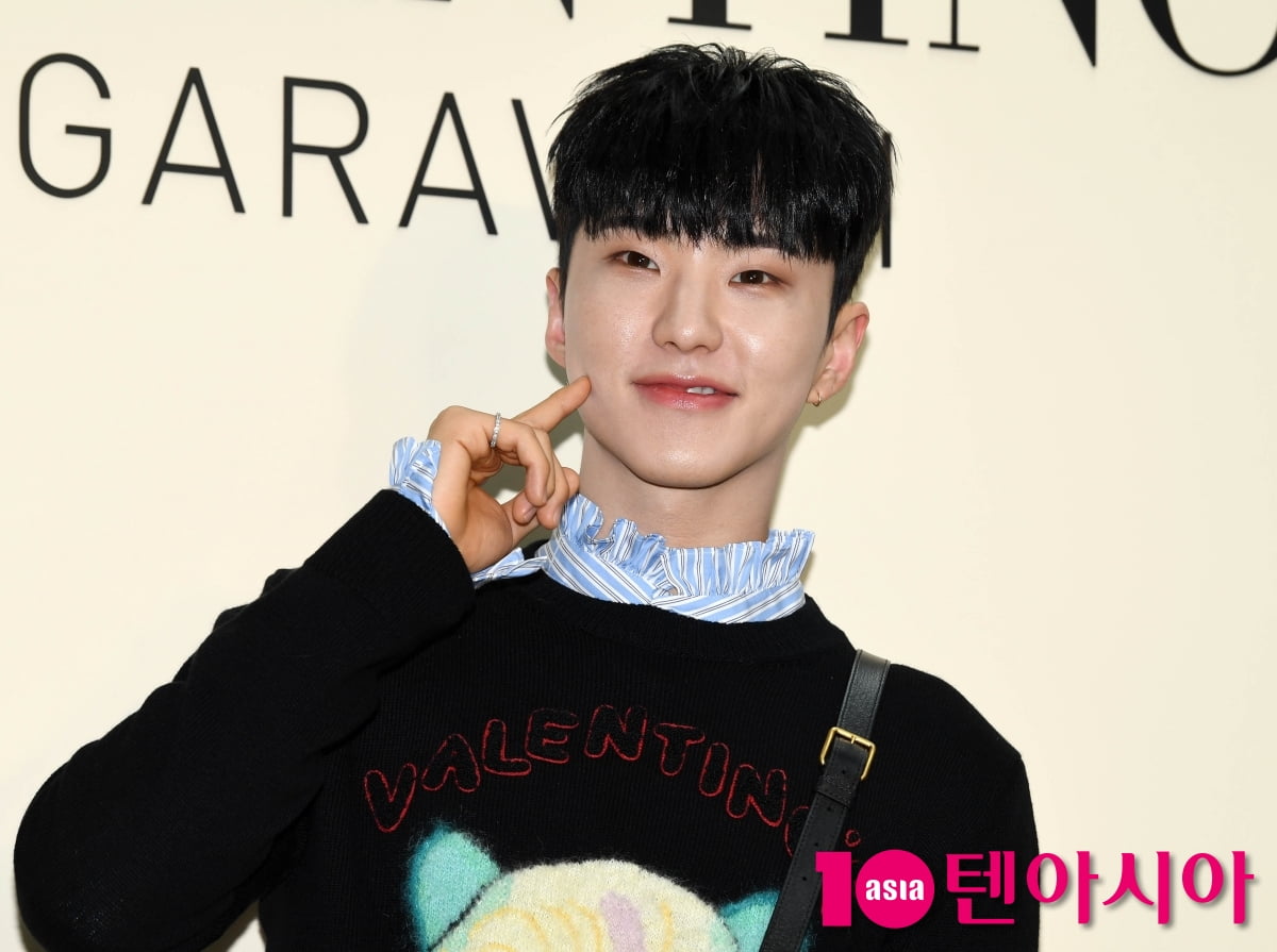 세븐틴 호시, 매력 넘치는 미소[TEN포토+]