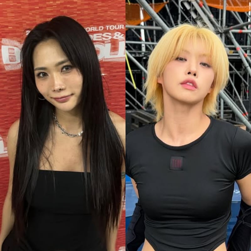 사진=허니제이, 아이키 SNS