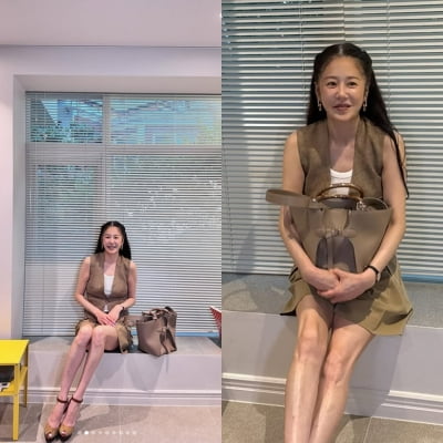 54세 고현정, 20대도 힘든 앙상한 뼈말라 몸매…팬들 걱정할라