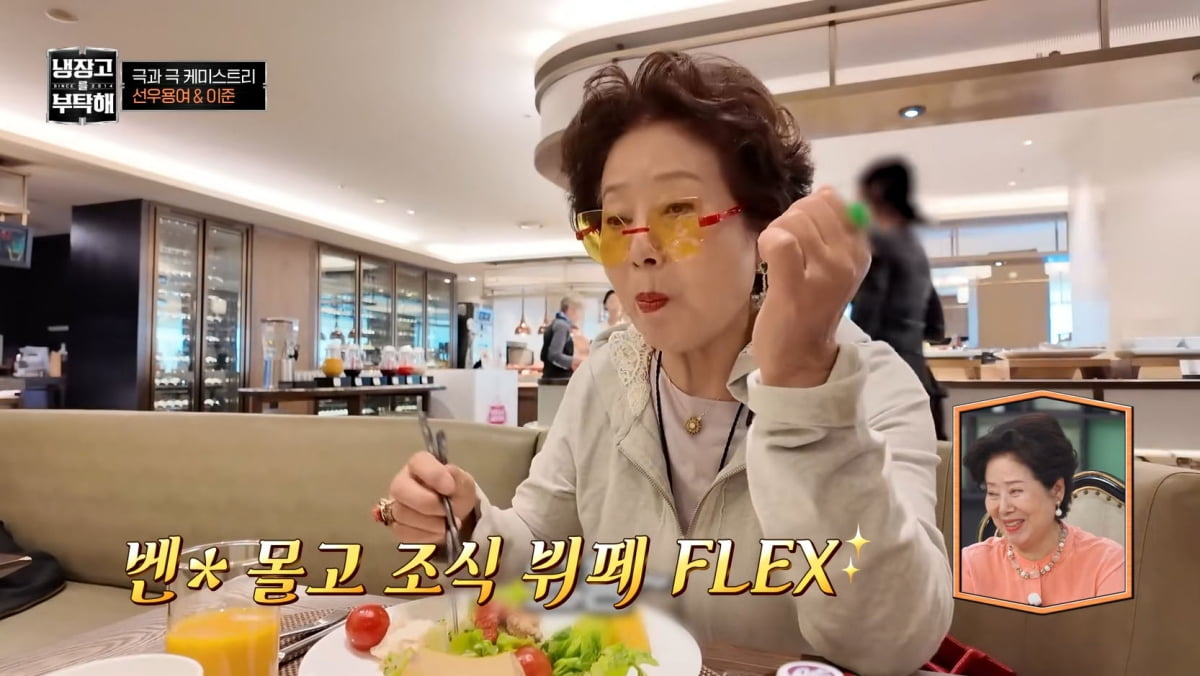 선우용여, 외제차 몰고 6만원 호텔 조식에 해외여행은 당일치기…"내 생활"('냉부해')