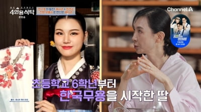 '57세' 채시라, 무용수 데뷔 "12시간 연습+딸 도움 받았다"('4인용식탁')