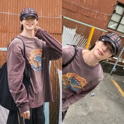 어떻게 사람이 이모티콘…변우석, 살인미소가 '싱크로율 200%'