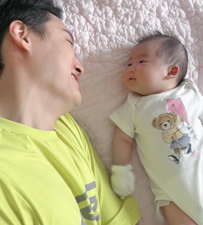 제2의 이용식 탄생했네…'이수민♥' 원혁, 딸보는 눈에서 꿀이 뚝뚝
