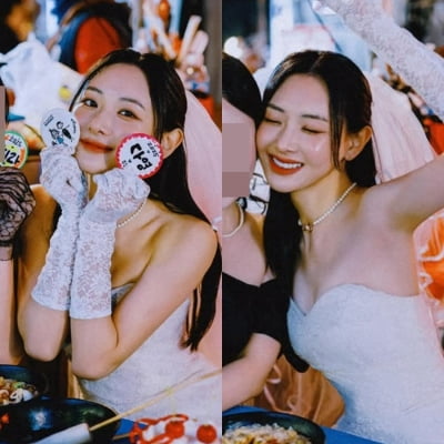 '결혼식 생략' 김다영 아나운서, 웨딩드레스 장착…놀란 이현이 "신랑은 어쩌고"