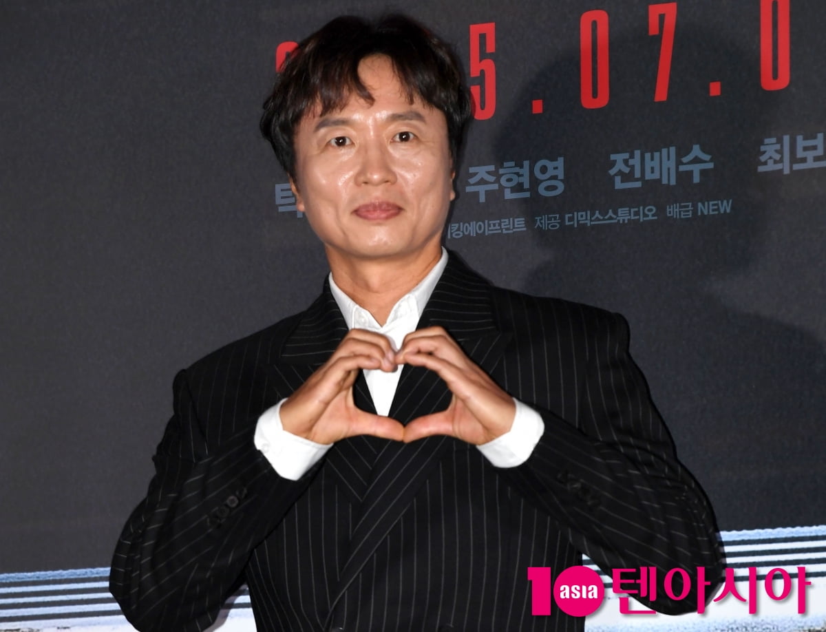 '괴기열차' 전배수, 오늘은 영화배우로[TEN포토+]