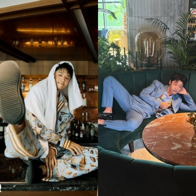 의사 가운 벗은 정준원, 재킷 장착하더니 팬들 또 홀렸다