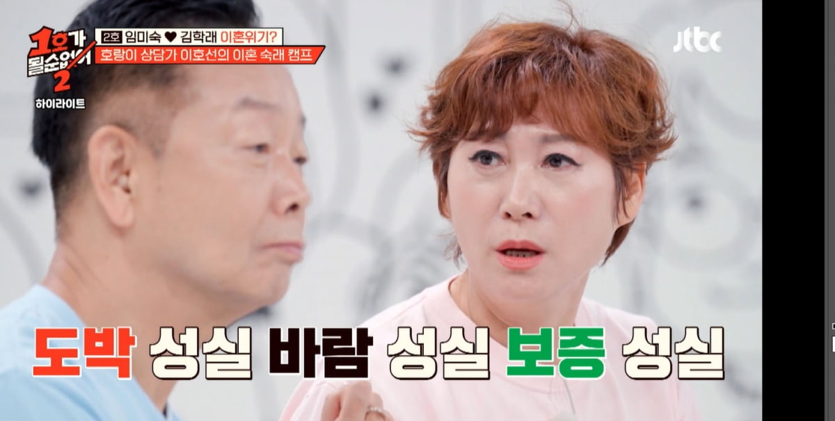 [종합] "바람폈지만 사랑 아냐"…임미숙♥김학래, 결국 이혼 위기까지 왔다('1호가')