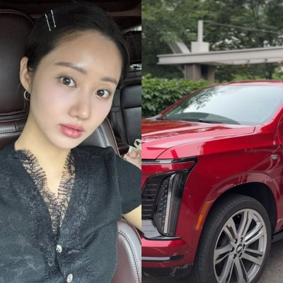 누나 차 뽑았다…한그루, '억대' SUV 공개 "문 전부 자동이쥬"