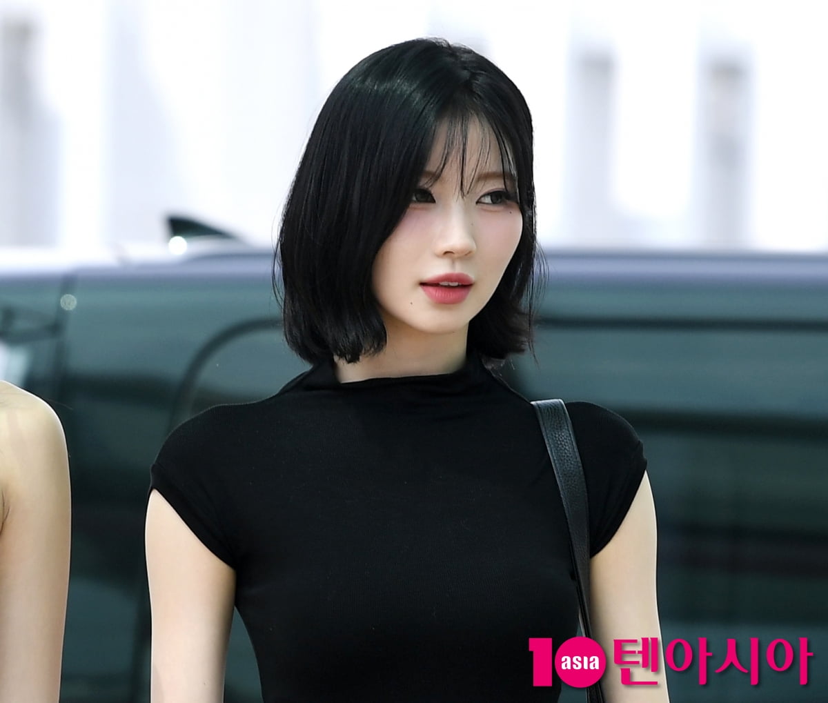 베이비몬스터 아사, 흑진주 마네킹 자태[TEN포토+]
