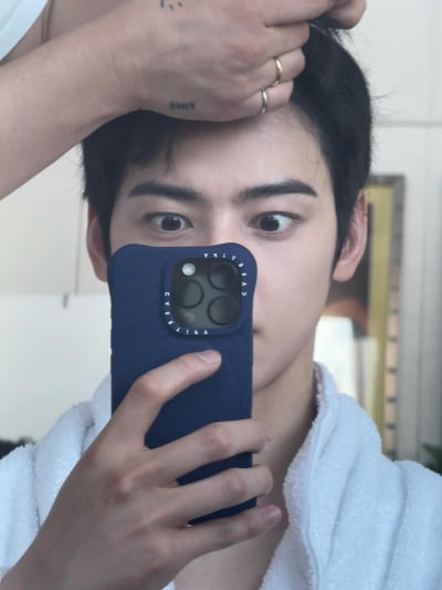 '군입대' 차은우, 이 비주얼에 입대라니..."잘생겼으니 가지 마"