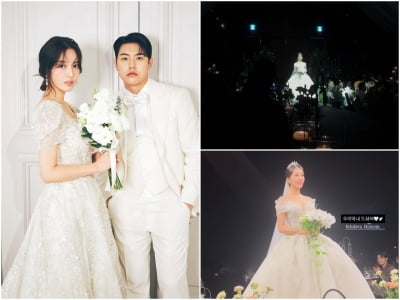 'AOA 막내' 임도화, ♥5세 연상 배우와 결혼…설현·지민·혜정 축하→권민아 불참 [TEN이슈]