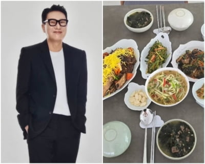 '10살 연하♥' 이상민, 2세 임신 위해 밥도 잘 먹네…전복솥밥에 갈비찜까지 상다리 휘어져