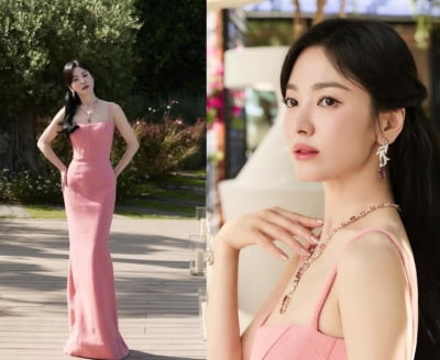 '43세' 송혜교, 몸매 적나라하게 드러나는데…가녀린 라인+볼륨감 다 가졌네