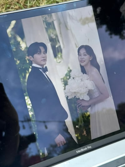 "윤선우와 평생 약속"…김가은 결혼 소감에 김혜수·한소희 '좋아요'