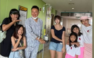 '이윤미♥' 주영훈, 응급수술 후 밝은 근황…"빠르게 회복하고 있어"