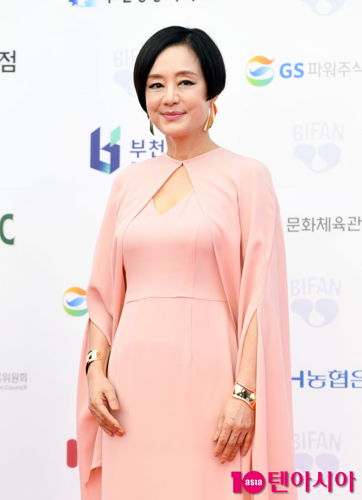 장미희, 핑크빛 미소[TEN포토+]