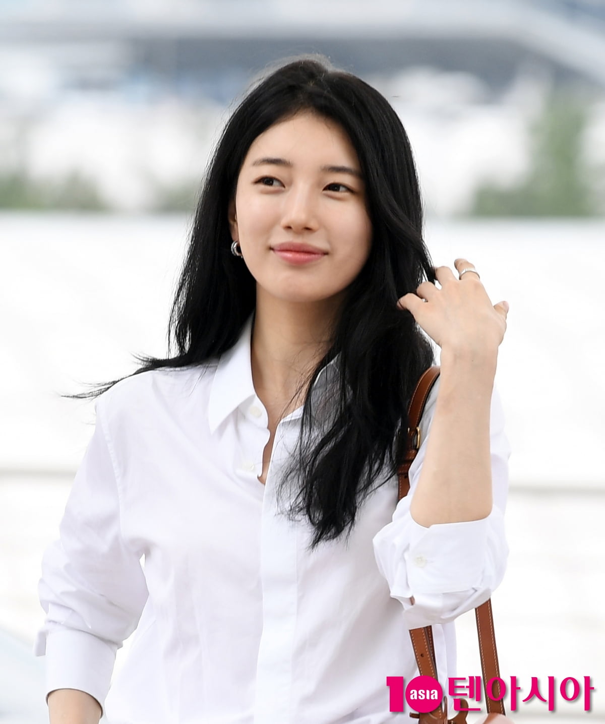 수지, 청순미 뿌리는 공항패션...오늘도 이쁨[TEN포토+]