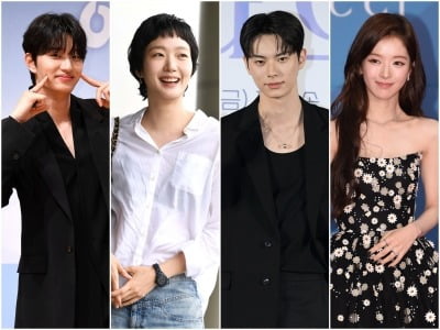 ♥10살 차도 문제없다…김고은·윤아와 핑크빛, 김재원·이채민의 드라마틱 성장세 [TEN스타필드]