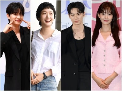 ♥10살 차도 문제없다…김고은·윤아와 핑크빛, 김재원·이채민의 드라마틱 성장세 [TEN스타필드]