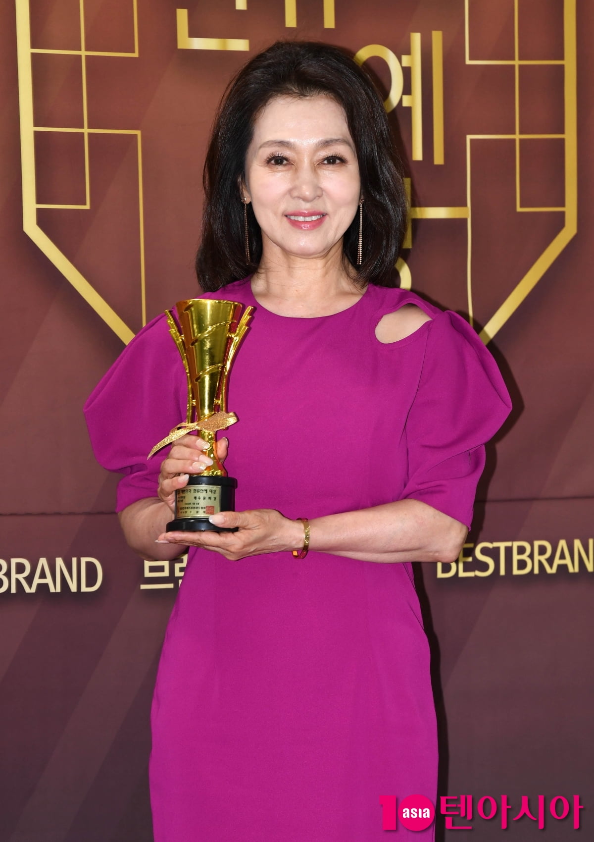 문희경, 핫핑크 미소[TEN포토]